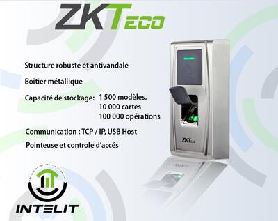 pointeuse zkteco ma300 intelit